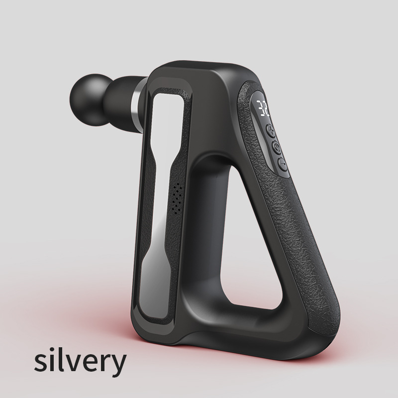 Cruz-frontera triángulo fascia pistola masaje pistola muscular profunda relajación ejercitador de alta frecuencia fisioterapia Dispositivo portátil Nuevo