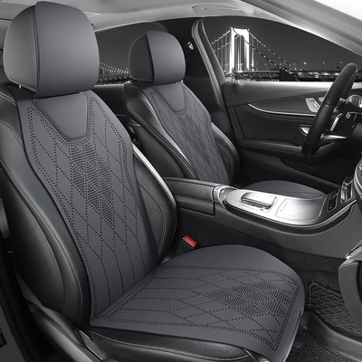 All Seasons, Suede Car Seat | Four Seasons Pad - jyz-dark-gray-1-square-mat