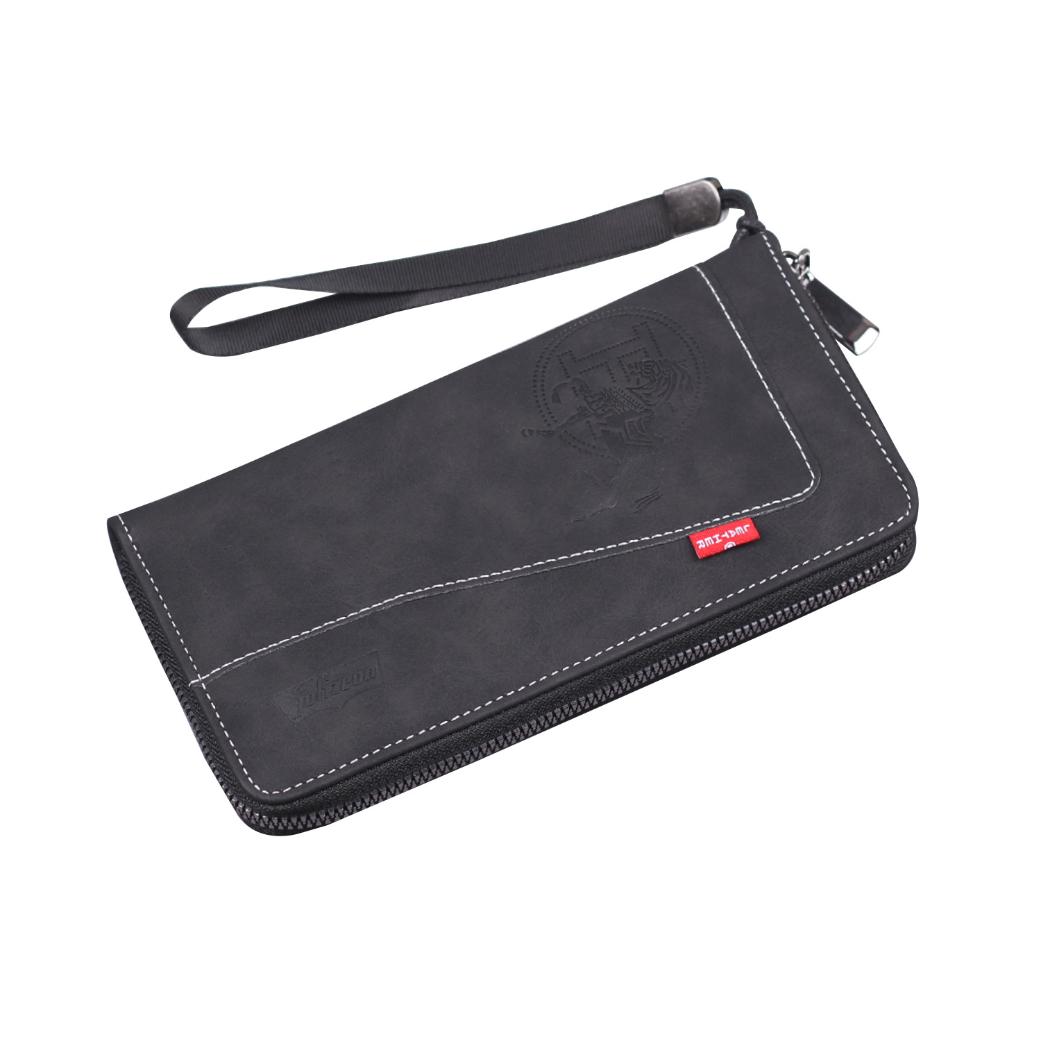 Bolso de mano para hombres bolso de muñeca nuevo bolso de mano para hombres bolso de mano para hombres larga billetera con cremallera gran capacidad al por mayor