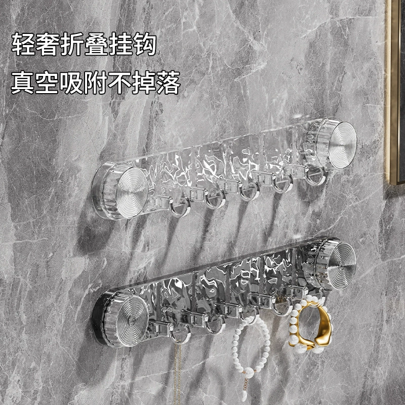 Вращающаяся присоска водяного гофрированного крючка без пробивания