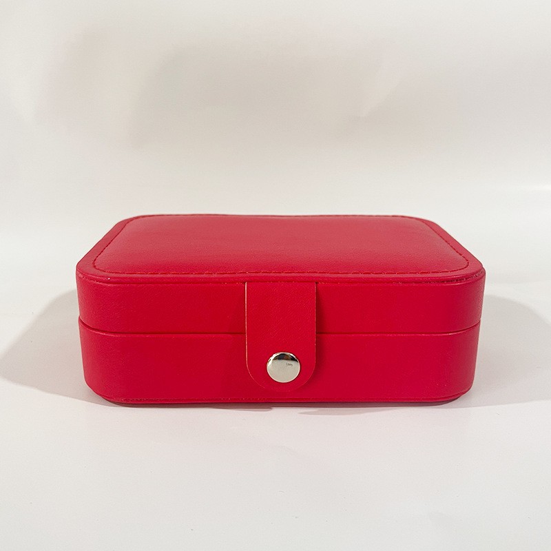 Caja Organizadora de Joyas Antioxidante para Viaje de Cuero PU