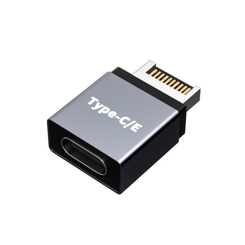 Поворотный разъем Type-E USB3.1 передняя панель Type-E к Type-C для материнской платы расширение PCI корпус