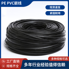 厂家律宏专业 pe和pvc软管T骨 箱包定型开线 嵌线 可来样量大优惠