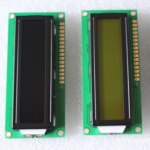 LCM显示屏蓝屏带背光1602A液晶屏字符点阵液晶屏模块LCM1602A-5v