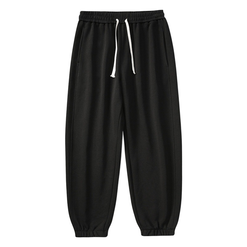 WASSUPNEST ヘビーウェイトコットン スポーツパンツ メンズ 秋冬 ジョガーパンツ メンズ アメリカンスタイル ルーズフィット スウェットパンツ トレンド カジュアルパンツ