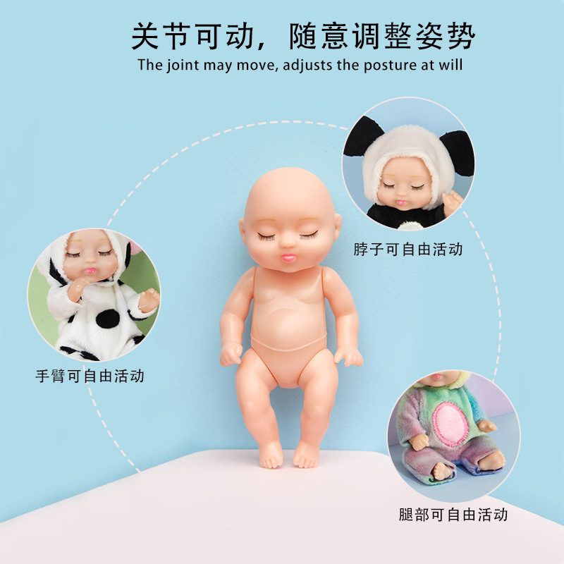 Comercio exterior venta caliente transfronteriza sueño simulación renacimiento muñeca dormir niños juguetes caja de regalo al por mayor muñeca bjd
