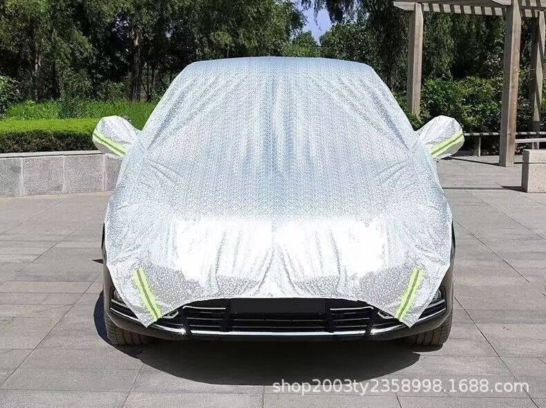 Car cover car cover half cover sun-proof thickened sun-proof heat-proof dust-proof rain-proof cover car cover full car cover