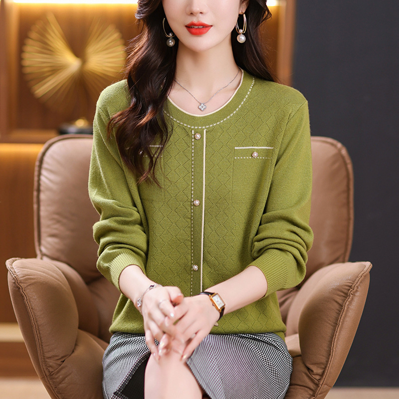 E5793 1010K ÁO LEN NỮ TAIRYA ÁO LEN DÀI TAY MÙA XUÂN THU ĐÔNG THỜI TRANG NỮ G03 SẢN PHẨM MỚI