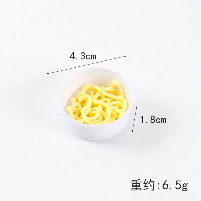 シミュレーション食品カップラーメンのモデルDIY日本式食遊びラーメンの麺の小さい碗の部品のままごとのおもちゃ|undefined
