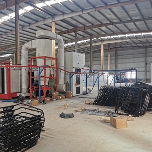 Manufacturers produce large, medium and small coating equipment assembly line automatic electrostatic powder spraying equipment production line