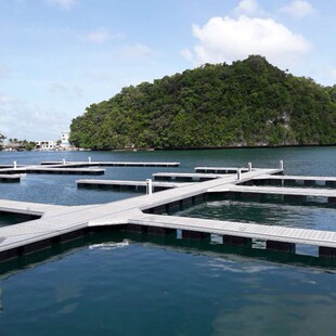 Floating Box Integrated Molding 1450*900*800mm Water Engineering Platform Floating Box Aluminum Alloy Mold