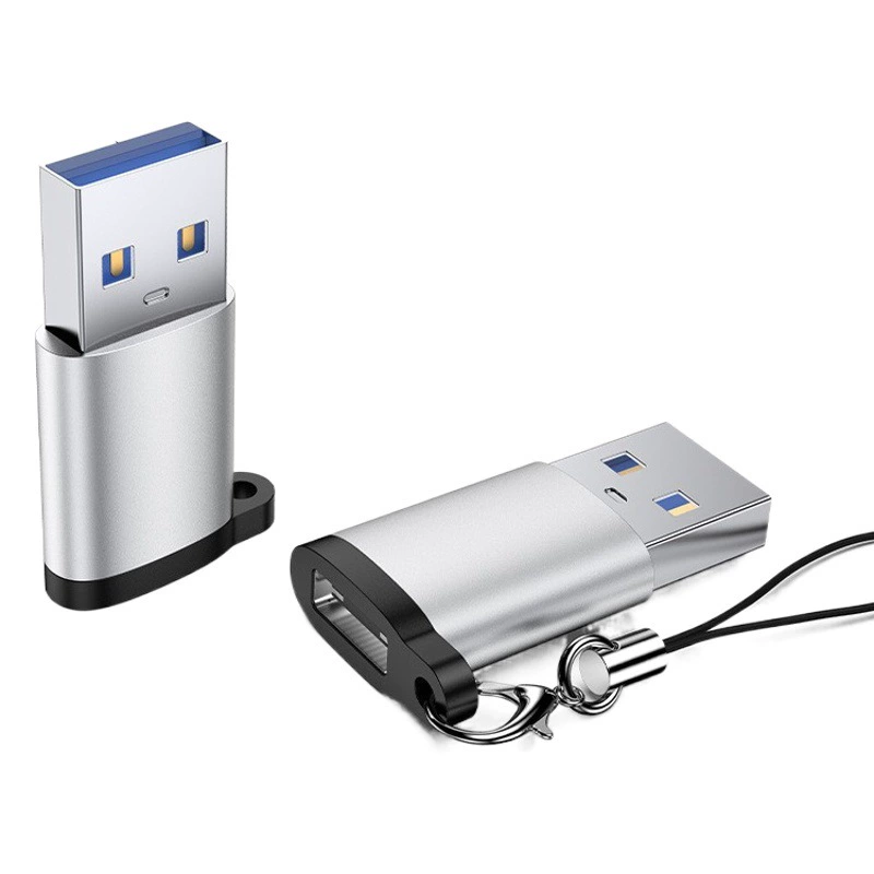TYPE-C к USB3.0 Мужской адаптер мобильного телефона зарядки кабель для передачи данных с вися цепью TYPEC женщина к USB адаптер