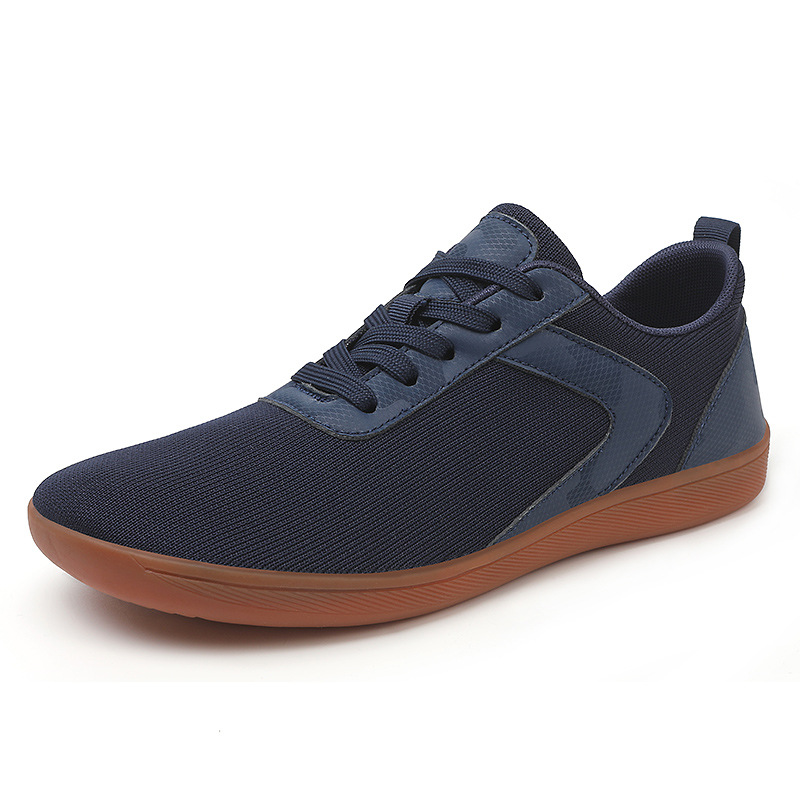 2025 nuevo tamaño transfronterizo cabeza ancha zapatos descalzos pareja zapatos deportivos casuales zapatos casuales al aire libre