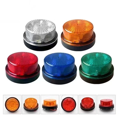 Source Manufacturer Cross-Border Hot-Selling 12V24V Truck Led Strobe Side Light Rotating Strobe Truck Truck Waterproof Light (Roof Light)