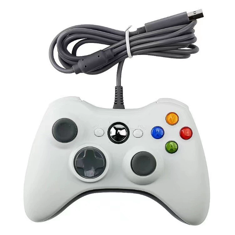 Manufacturer's spot USB 360 wired handle line length 1.8m PC computer game handle 360 handle 360 handle