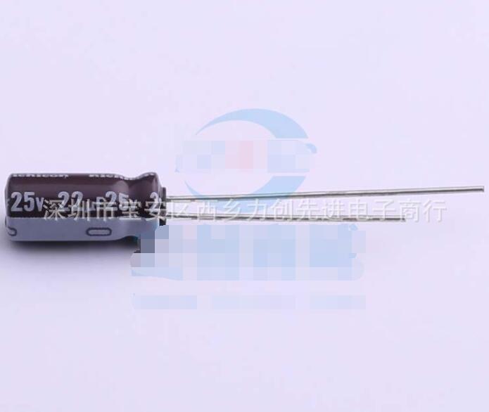 UPW1E220MDD 参数 22uF 25V 引线型铝电解电容