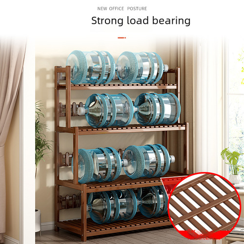 Multi-layer Flower Stand, Balcony Succulent Stand, Indoor Living Room Green Plant Stand, Bamboo Wood Home Plant Pot Rack