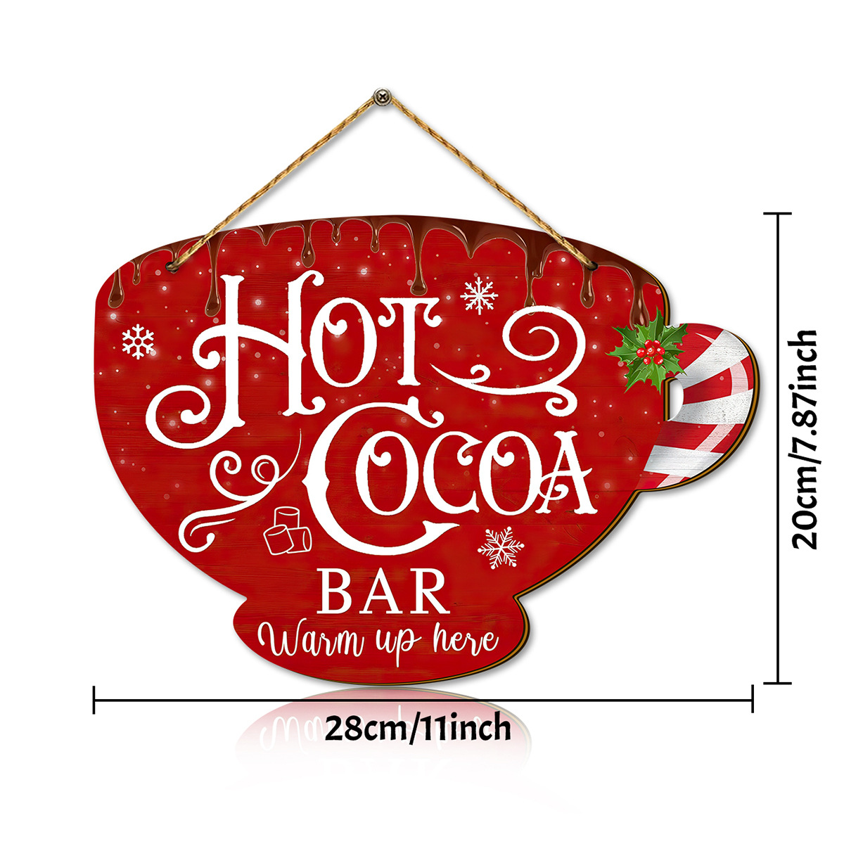 Transfronterizo temu explosión decoración del hogar invierno elementos de Navidad logotipo de madera de Navidad decoración creativa
