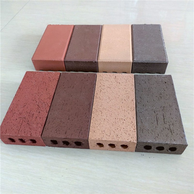 山东莱芜真空烧结砖烧结砖多孔砖陶土砖透水砖抗冻耐压防滑