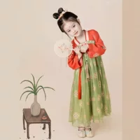 Спот Hanfu Girла 2024 Весенний и Осенний Китайский Стиль Костюм Дуньхуан Ночной Банкет Супер Бессмертный Платье Платье