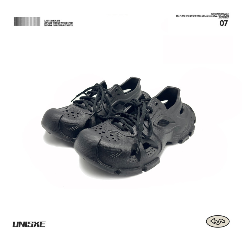 Casual Mecha Clogs Summer New Outdoor Breathable Wading Beach Men's Sports Dad Sandals Hollow