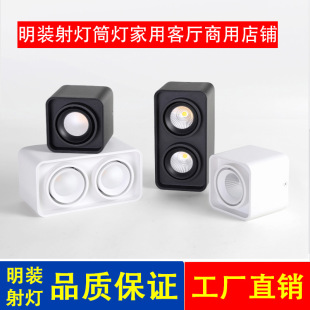 Surface-Mounted Spotlights Led Downlights Anti-Vertigo Ceiling Lights Living Room Home Hotel Wall Washers Without Main Lights Grille Spotlights