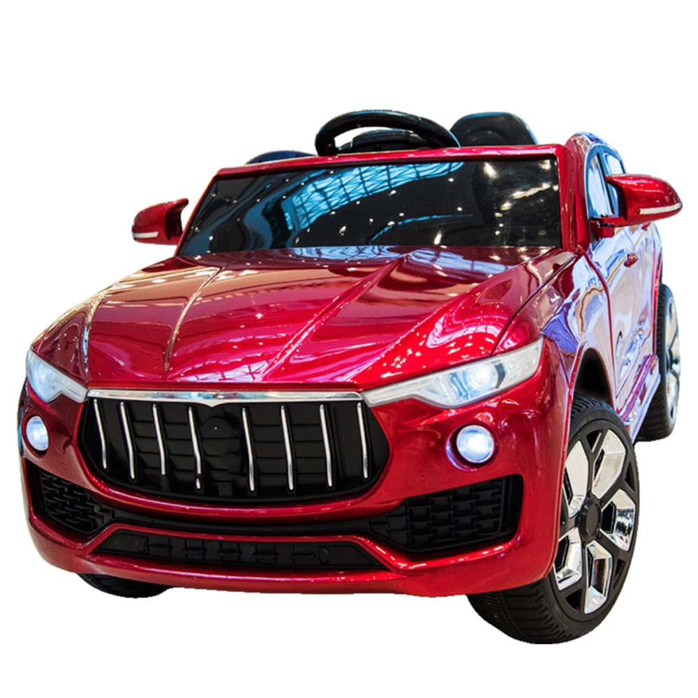 Nuevo coche eléctrico para niños SUV swing doble coche de cuatro ruedas puede sentarse educación temprana Cochecito DE MÚSICA