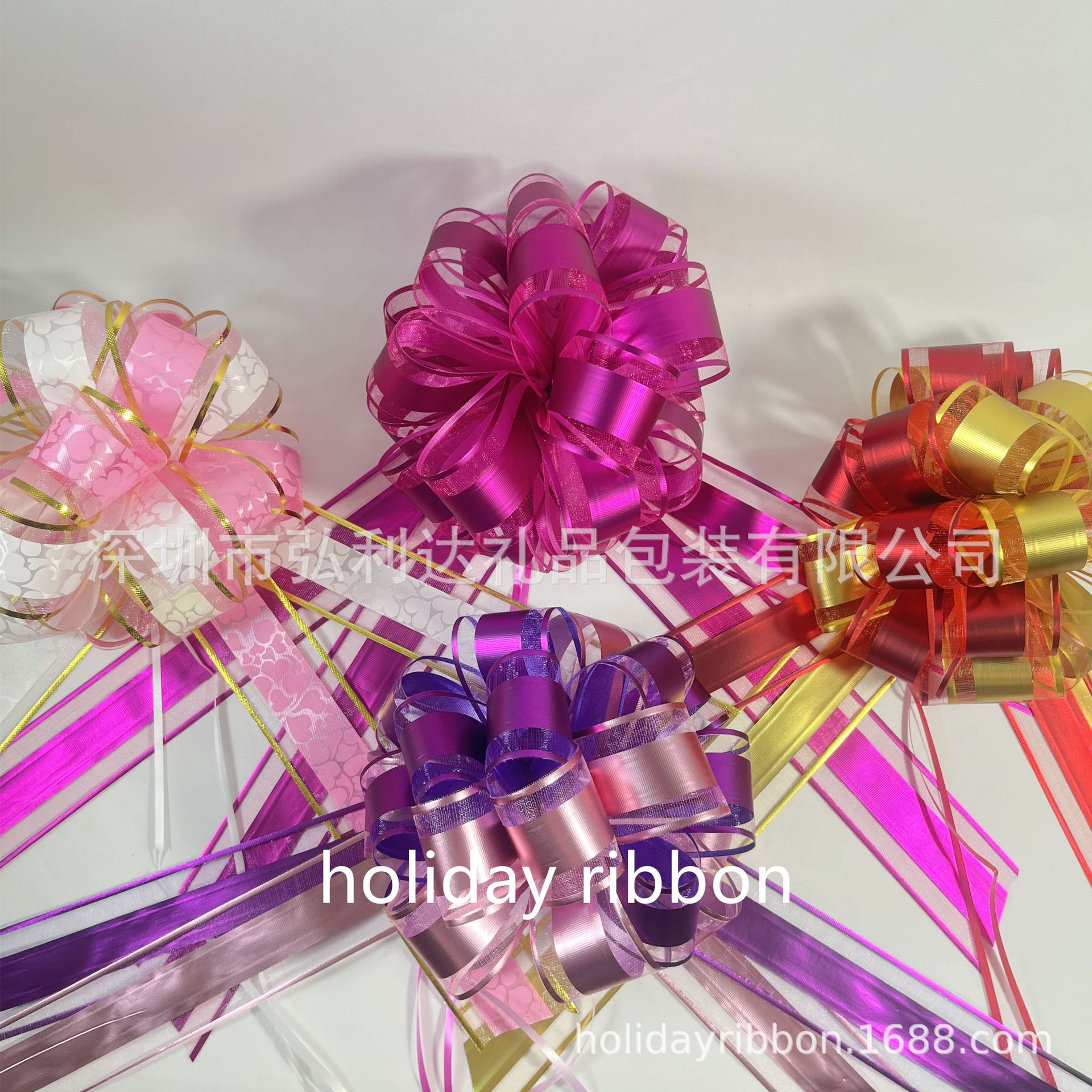 Materiales de embalaje de flores de impresión de PP de gran tamaño, flores de bola, arco, flores de mano, flores de boda