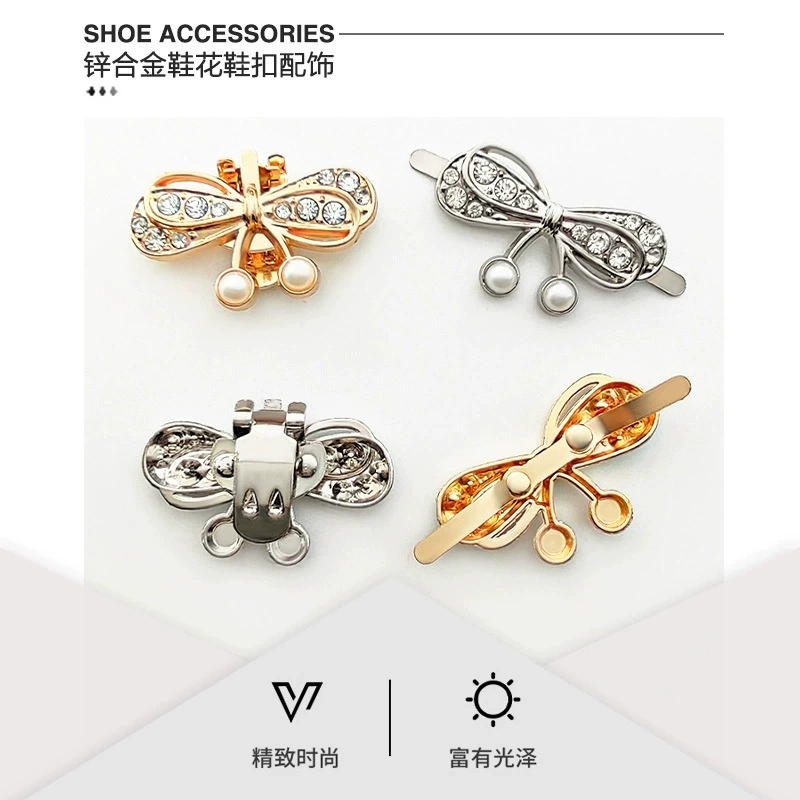 Съемные декоративные туфли с бриллиантами