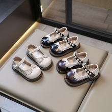 ������ƽ��Ů��ͯСƤЬ��ȹ��2024�¿�＾��ɫ���鹫����Ь��