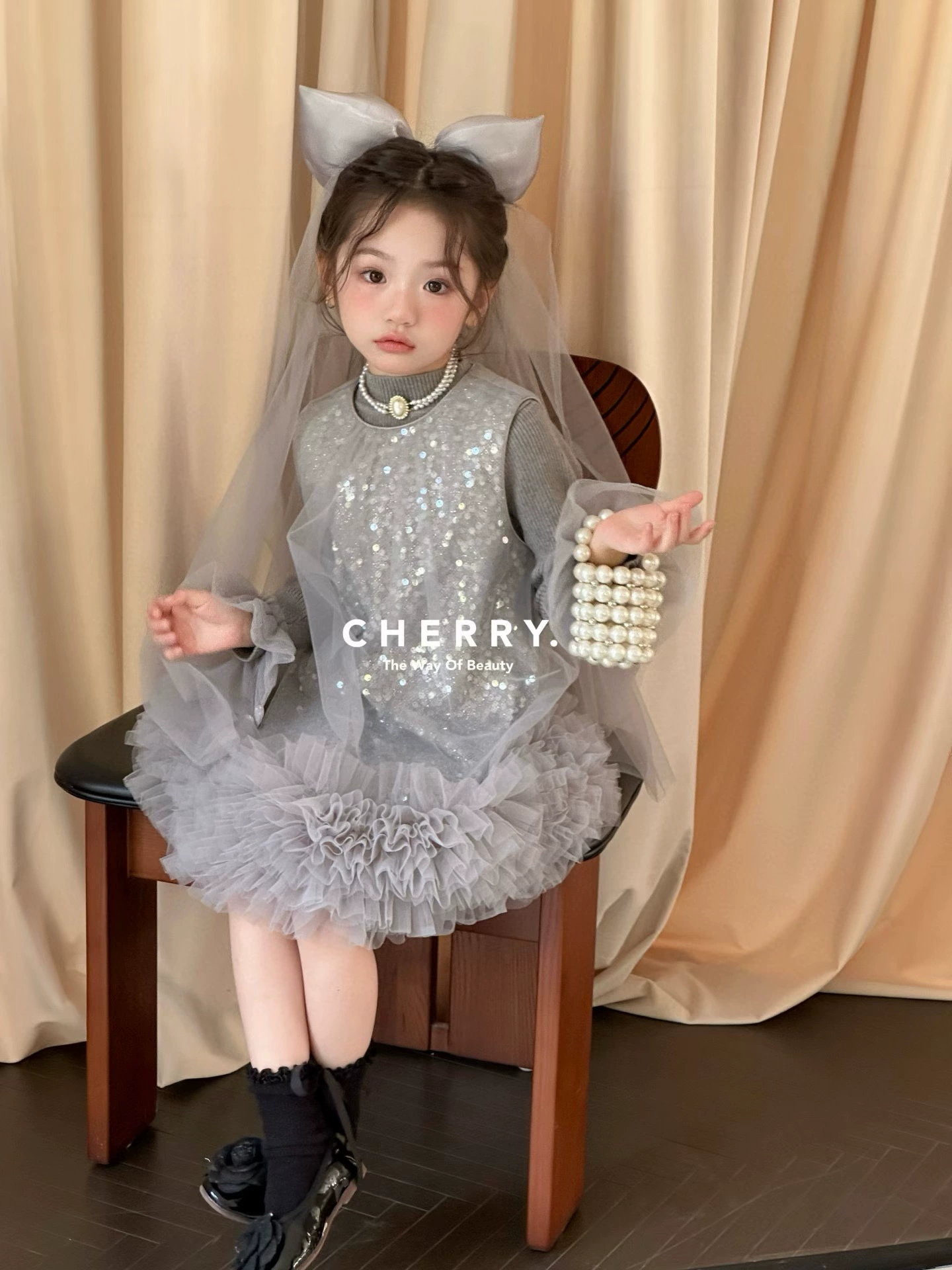 Демисезонная юбка для девушки, вечернее платье, ногти-с sequins, жилет, флисовый маленький костюм принцессы