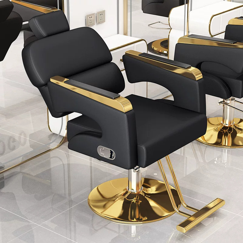 silla de peluquería invertida especial para salón de peluquería silla de corte de pelo giratoria de elevación silla de corte de pelo barbería silla de corte de pelo