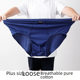 High waist men's briefs cotton middle-aged and elderly plus size fat guy breathable fat father Zhongshan wholesale