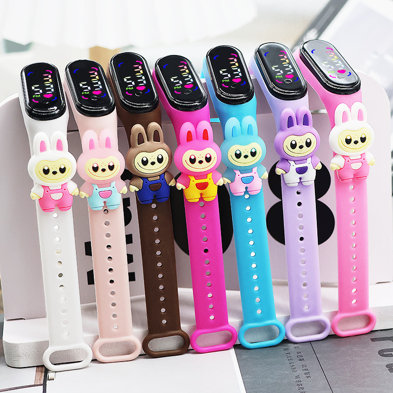 Nuevo lanzamiento de Rabu LA BU serie BU M7 love touch LED pulsera impermeable soporte al por mayor