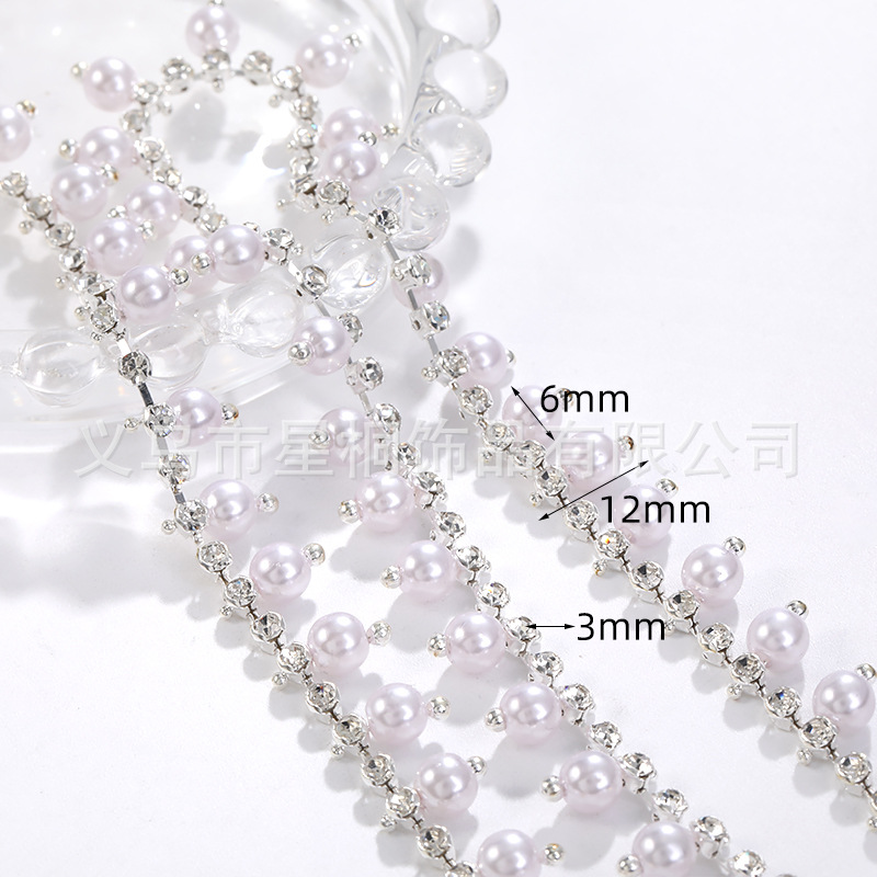 6mm pearl silver bottom