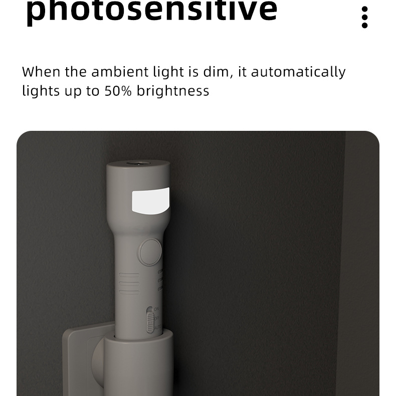 Luce notturna ricaricabile con sensore di movimento per camera_voghion.com