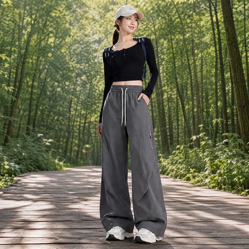 Mountain-style paratrooper pants for women, outdoor waterproof and warm pants for men, with fleece lining, casual loose-fitting hiking pants Mountain-style paratrooper pants for women, outdoor waterproof and warm pants for men, with fleece lining, casual loose-fitting hiking pants