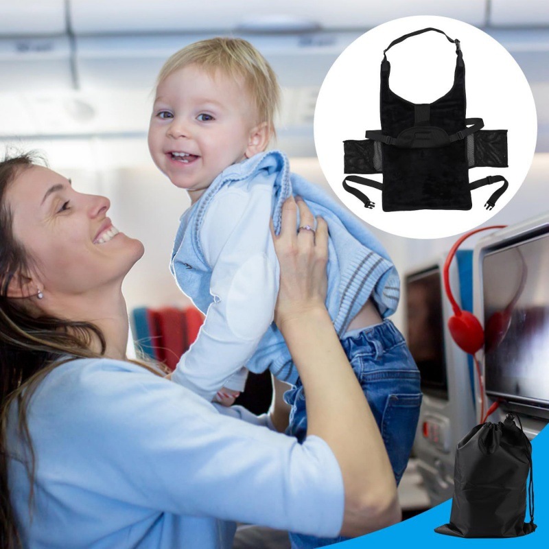 New Children's Airplane Extension Belt Portable Baby Seat Extender Toddler Airplane Seat Travel Bed Wholesale