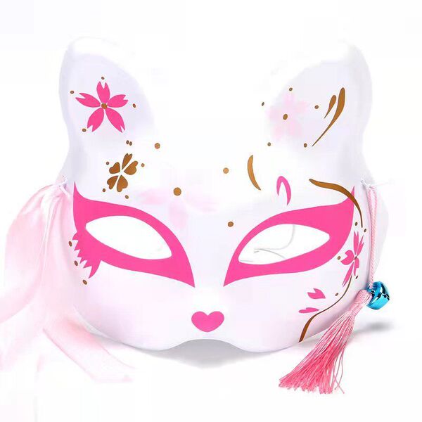 Factory half -face cat fox mask