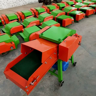 山东工厂定制加工多型号铡草揉丝机 干湿两用移动式电动切草机
