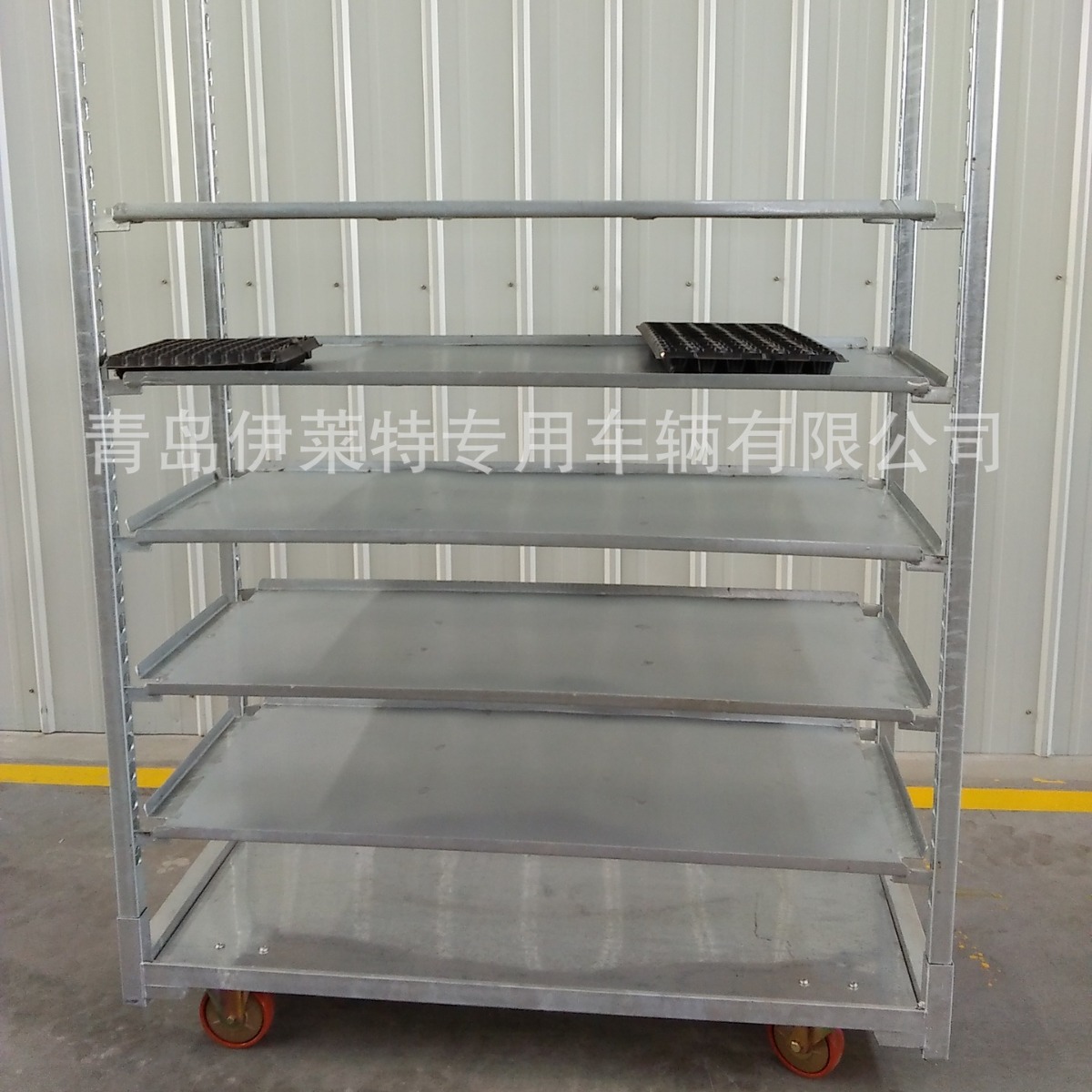 厂家直销热镀锌板穴盘催芽育苗车1500x565x1900mm