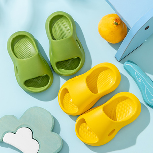 Children's Slippers Indoor Home Thick Bottom Foot Arch Feeling Bathroom Bath Non-slip Wear-resistant EVA Slippers Wholesale
