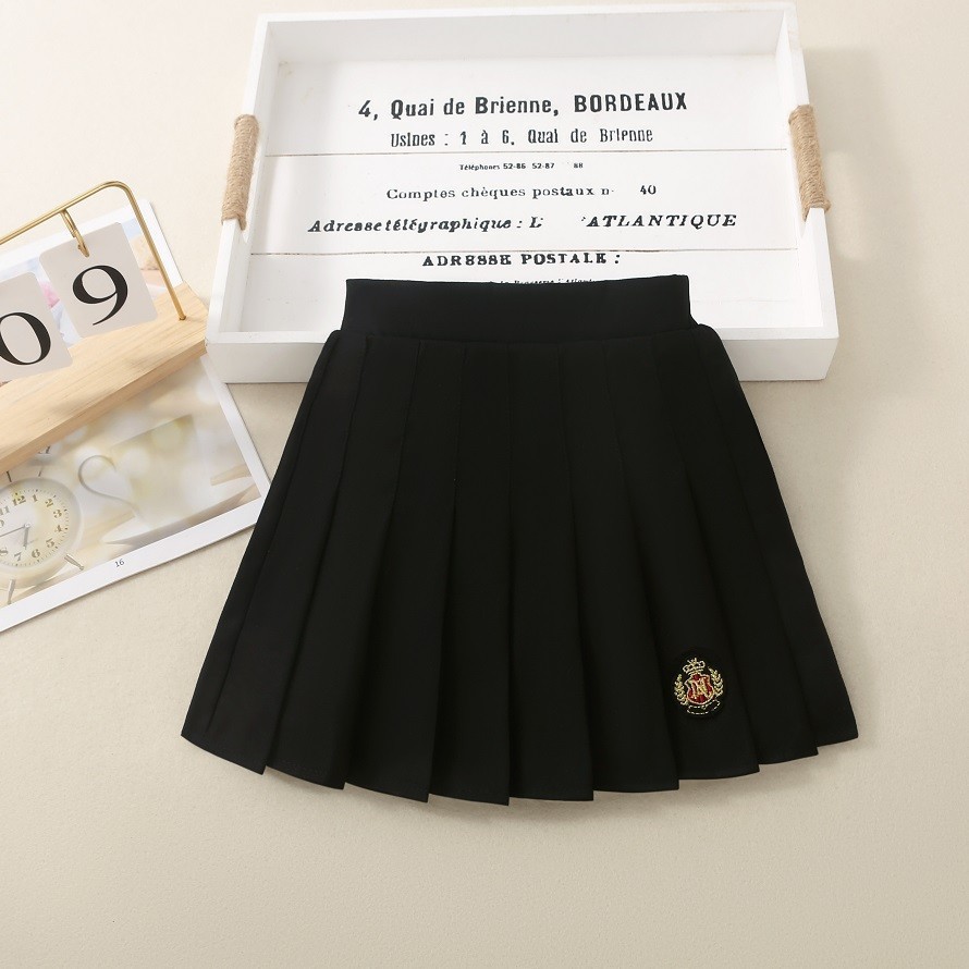 Black suit material (safety pants, elastic waist) / Size 110 (suitable for around 100cm)