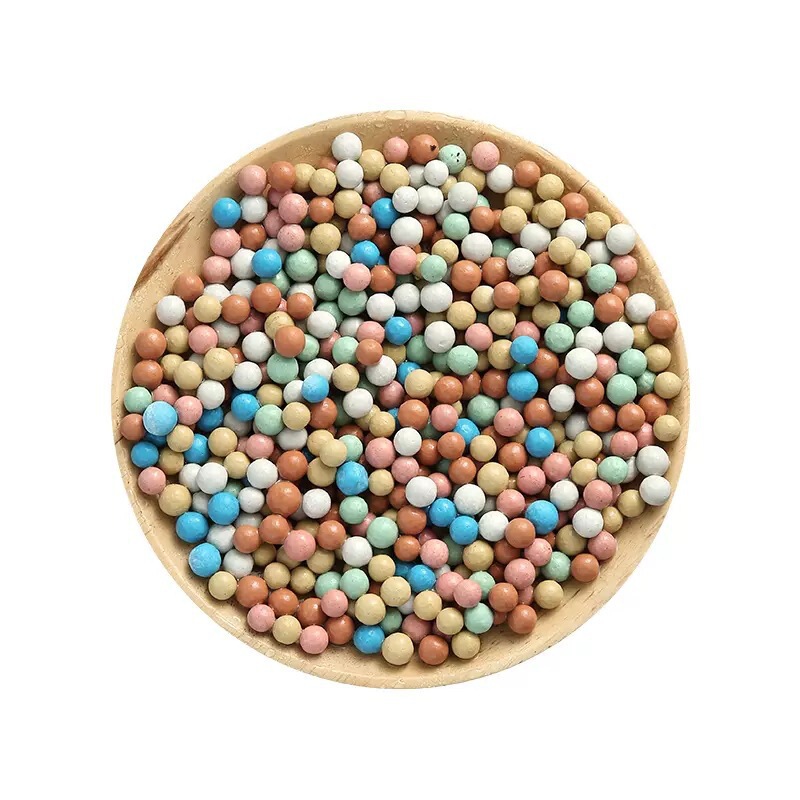 彩色陶粒花用垫底铺面石盆栽透气水培花卉多肉营养土种花陶粒颗粒|undefined