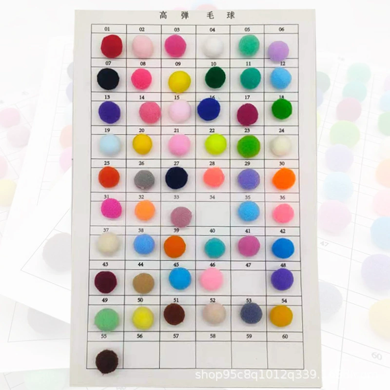 В наличии цвет высокоэластичный меховой шар ручной работы декоративный плюшевый мяч DIY Детские аксессуары для игрушек обувь и шляпы смешанные цвета маленький меховой шарик