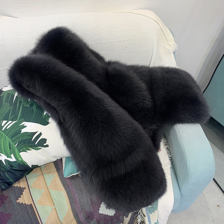 Imitation Fur Vest Women's Short Autumn And Winter Korean-Style Slim-Fit Slimming Imitation Fox Fur Vest Fur Back_voghion.com