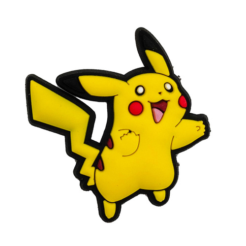 Adorable cartoon Pikachu pet Pokémon series hole shoe decoration DIY hole shoe fastener