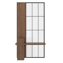 入户屏风隔断柜新中式客厅玄关家用卧室长虹玻璃办公遮挡简约现代