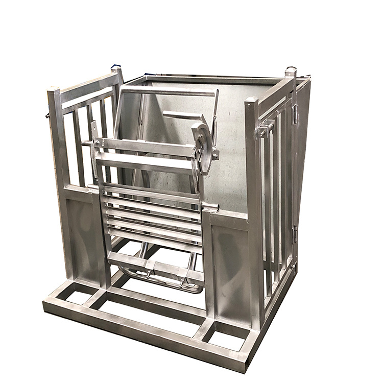 [Reparación de pezuñas de oveja] Equipo de cría de ganado fijo ovejas Reparación de pezuñas ovejas Baoding estante ovejas ronda ovejas Flip pesaje