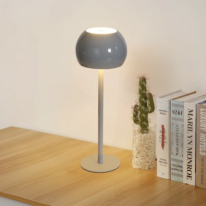 Lámpara de seta de comercio exterior bar de vinos decorativos atmósfera lámpara de mesa móvil extraíble lámpara de mesa de metal lámpara de barra lámpara de mesa de pierna alta